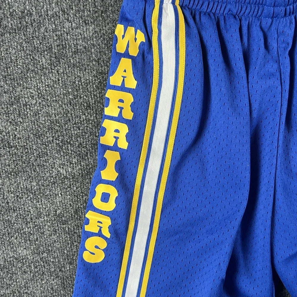 Mitchell & Ness NBA Road Swingman Shorts Golden State Warriors 81-82 Men's Small